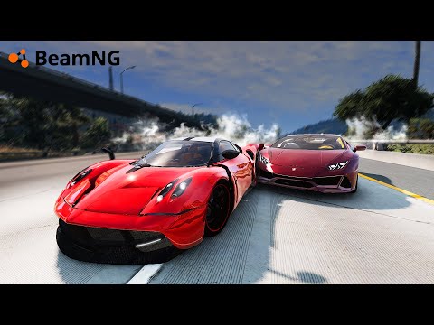 SUPERCARLARDA CRASH TEST! UZOQ PAUZADAN SO'NG YANA BeamNG.drive
