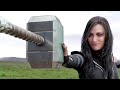 Thor Ragnarok 2017 Hindi Hela Breaks Mjolnir Thor Meets Hela Scene Movie Clips In Hindi