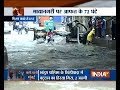 Massive waterlogging in various parts of Mumbai, high tide expected around 12:03 pm today