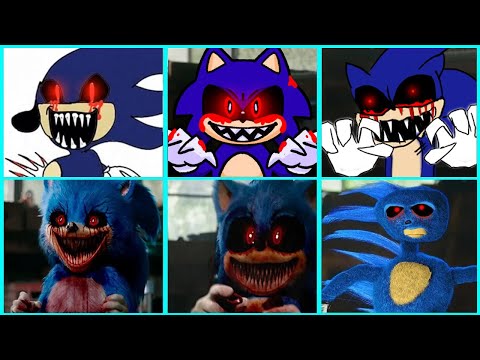 Sonic The Hedgehog Movie - Sonic EXE Uh Meow All Designs Compilation 7