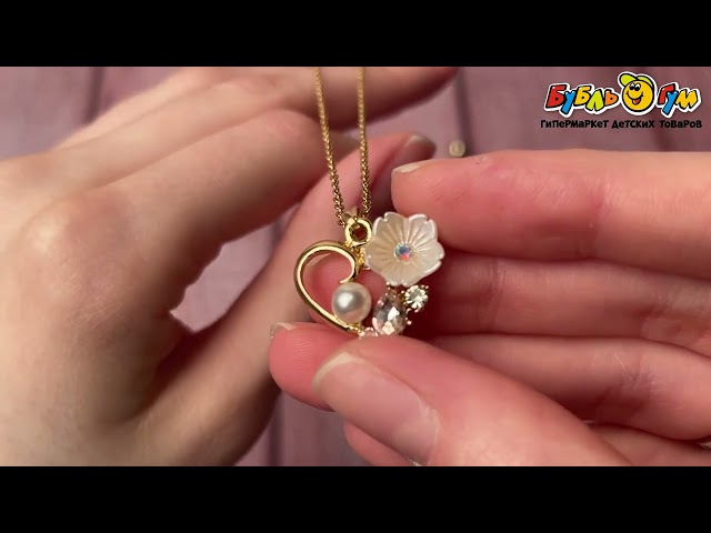 Набор украшений сережки и подвеска Lilly & Mia Цветы - видео