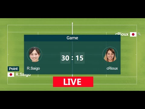 Rina Saigo vs Lisa-Marie Rioux free live score and video stream