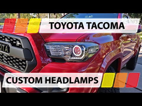 Toyota Tacoma Mods | Custom Headlamp DIY Install | The Retrofit Source | Diode Dynamics | Klearz