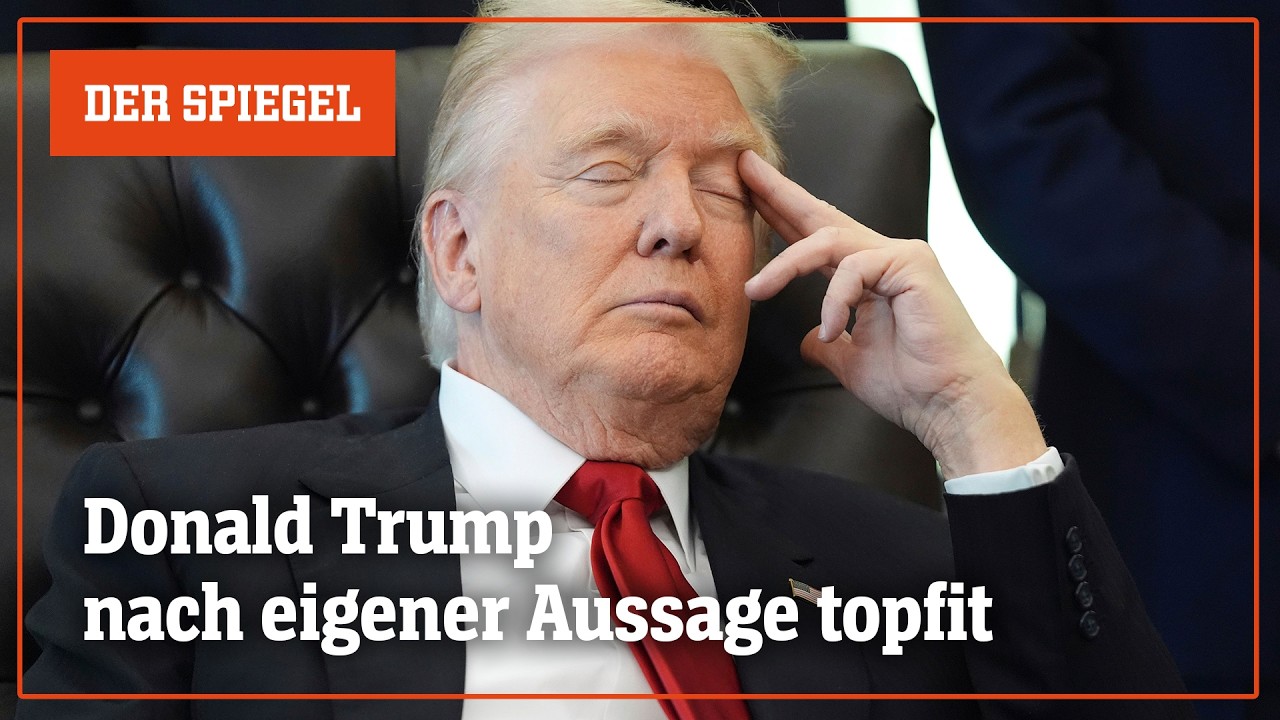 Medizin-Check: Pathologisch perfekt – so prahlt Trump mit seinem Gesundheitszustand | DER SPIEGEL
