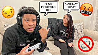 &quot;I&#39;m NOT MARRYING Her&quot; Prank On My GF!