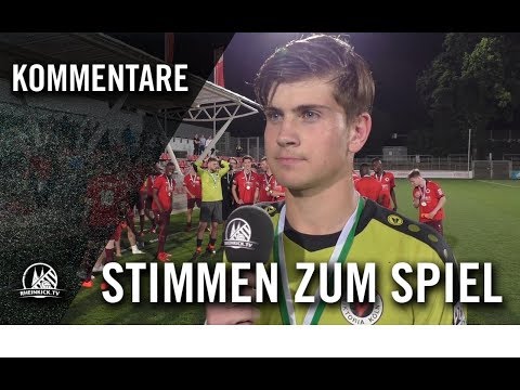Die Stimmen zum Spiel | Bayer 04 Leverkusen U19 – Viktoria Köln U19 (Finale, FVM-Pokal 2018)