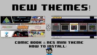 NES MINI & COMIC BOOK THEMES FOR EMULATIONSTATION HOW TO INSTALL