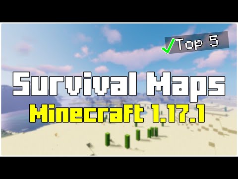 Top 5 Survival Maps for Minecraft 1.17.1 (2023)