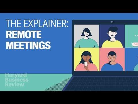 解説者。効果的なリモートミーティングの実施 (The Explainer: Running Effective Remote Meetings)