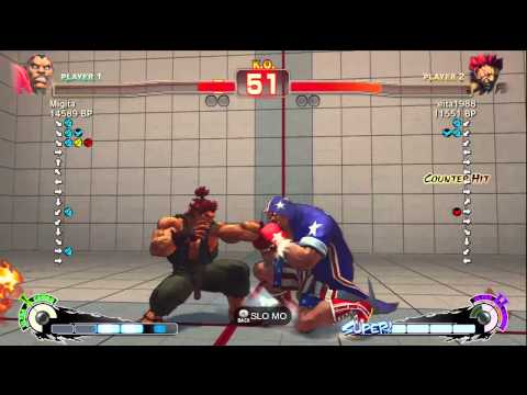 SSFIV: Eita (Akuma) vs Migita (Balrog) TRUE-HD QUALITY