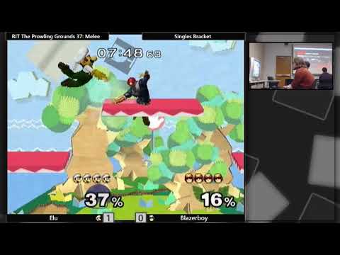 RIT TPG 37 SSBM: Elu (Luigi) vs Blazerboy (Falcon)