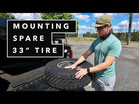 Unterbringen eines 33-Zoll-Ersatzreifens unter Ihrem Toyota Tacoma – Einfache Modifikation der Re...
