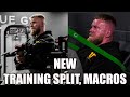 MY NEW TRAINING SPLIT | MACROS | REBUILD EP1