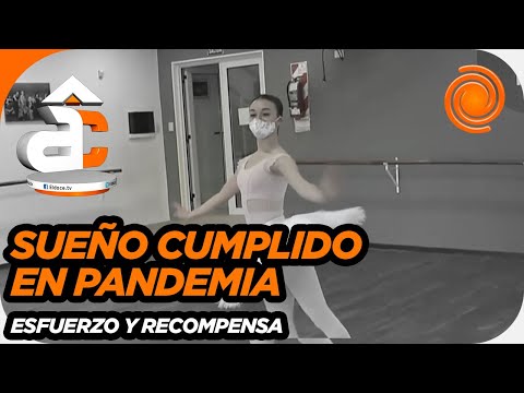 Entrenó vía zoom y logró calificar a una competencia en Europa