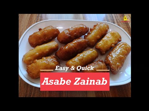Asabe Zainab (Zainab's fingers) | أصابع زينب | Arabic dessert | Cook with Taste & Life