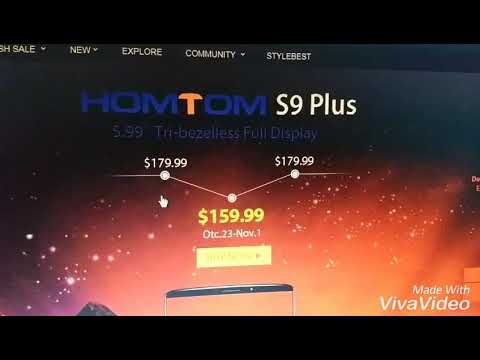 Cheapest bezel less smartphone | homtom S9 Plus bezel less phone