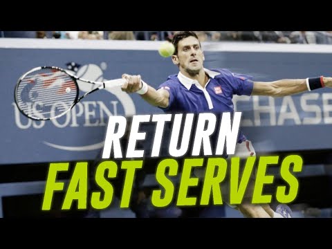 How to Return Fast Serves like Novak Djokovic