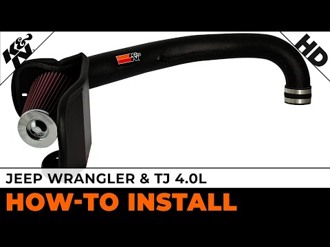 Jeep Wrangler & TJ 4.0L [#57-1514-1] Air Intake Installation