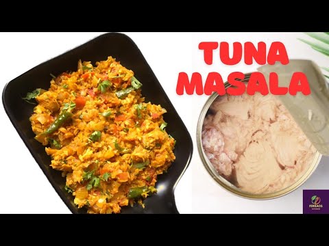 Easy Canned Tuna Recipe | How To Cook Canned Tuna | Tuna Fish Masala | Healthy & Tasty Tuna Masala