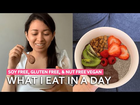 What I Eat in a Day Vegan with Food Allergies