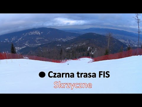 2026 FIS Skrzyczne - czarna trasa narciarska FIS. Czy taka trudna i stroma? COS Skrzyczne w Szczyrku