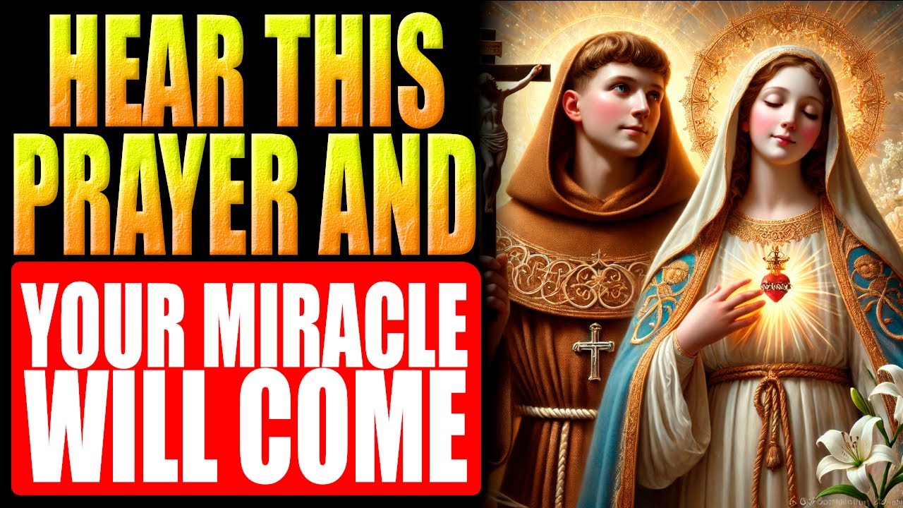 🛑MIRACLE PRAYER TO OUR LADY OF THE IMPOSSIBLE AND SAINT ANTHONY – IT NEVER FAILS!