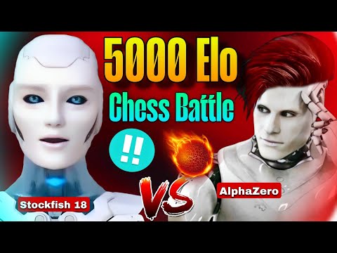 Stockfish 18 Recently Played the 5000 ELO CHESS GAME With AlphaZero | Stockfish Vs AlphaZero