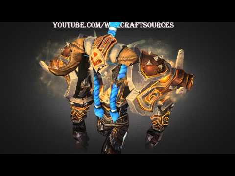 Night Elf Warrior Tier 10 armor set - T10 - Sanctified Ymirjar Lord's Plate / Battlegear