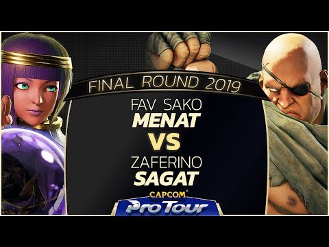 FAV Sako (Menat) vs Zaferino (Sagat) - Final Round 2019 - Day 1 Pools - CPT 2019