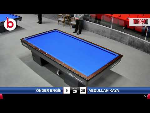 ÖNDER ENGİN & ABDULLAH KAYA Bilardo Maçı - DÜNYA KUPASI ELEMELERİ-2.TUR