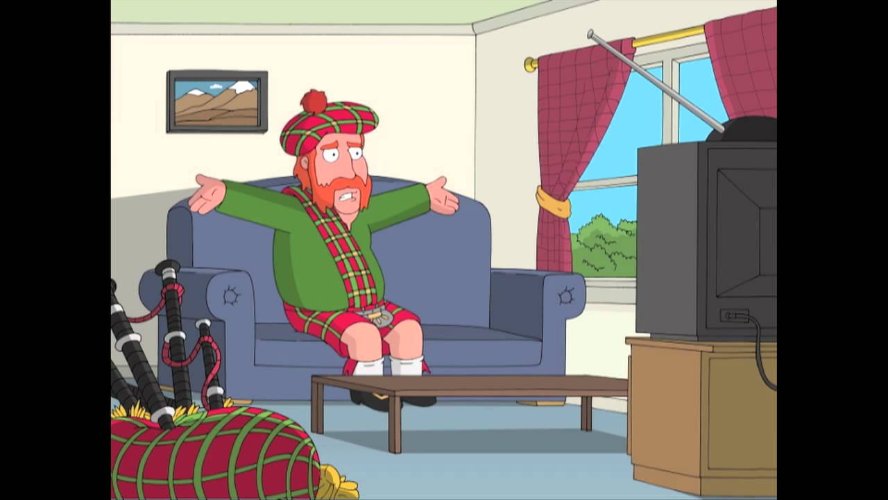 A Scotsman who STILL can't watch a movie without shouting at the screen -HIGH QUALITY