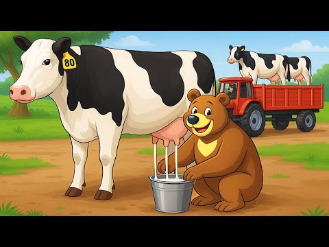 🐄 How to Milk & Raise Cows on the Farm 🪣