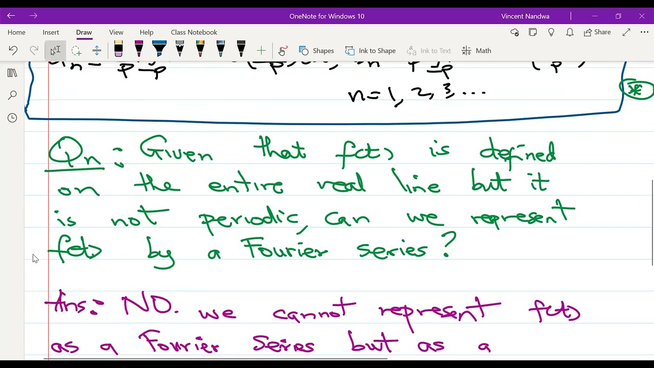 Fourier Transforms: Lecture One (of 2-5-2023)- Civil Eng. Group