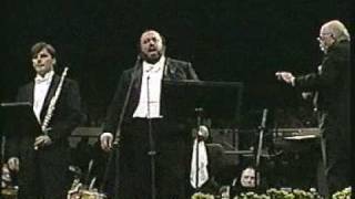 Luciano Pavarotti. 1987. Rondine al nido. Madison Square Garden. New York