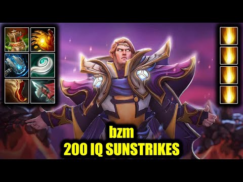 🔥 200 IQ SUNSTRIKES - 20 KILLS - bzm - Invoker - Dota 2 Pro Game Highlights