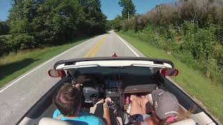 preview picture of video 'Convertible Ride on Highway 333 Gilbert Arkansas'