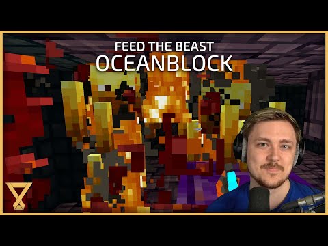 An inspiring Nether tour - FTB Oceanblock