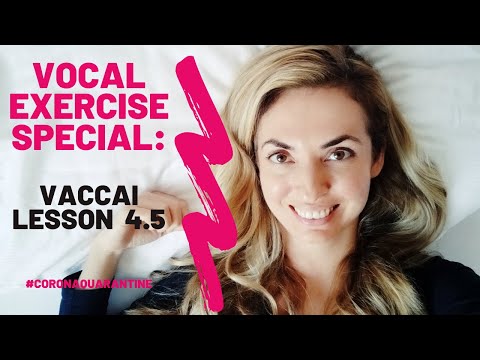 Metodo pratico di canto Vaccai: Lezione 4 Quell’on da che ruina