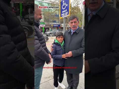 Erzincan Belediye Başkanı Bekir Aksun Esnaf Ziyareti 09.12.2023
