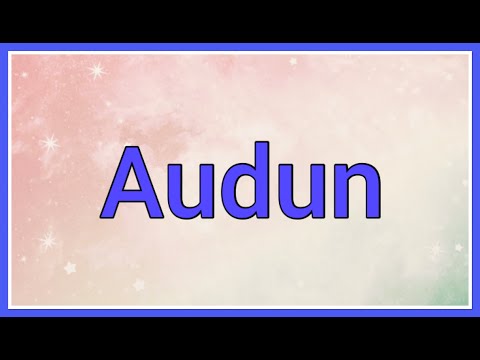 Audun | Name Origin Meaning