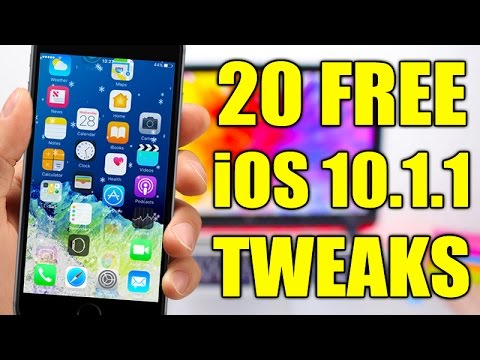 TOP 20 FREE iOS 10 - 10.1.1 Jailbreak Tweaks
