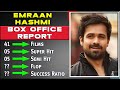 Emraan Hashmi All Movies List Hit And Flop Box Office Collection Analysis Success Ratio Upcoming