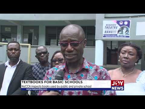Textbooks for basic schools: NaCCA inspects books used by public and private schools.