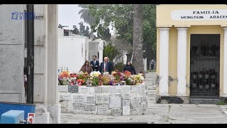 Ministro encabeza exhumaciones de cuerpos