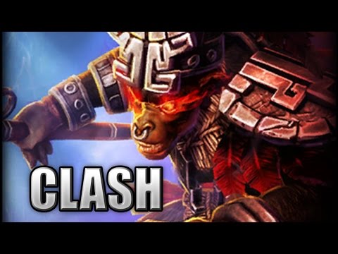Hun Batz Damage Build "Most Aggressive Team EVER!" - Clash, SMITE Season 4