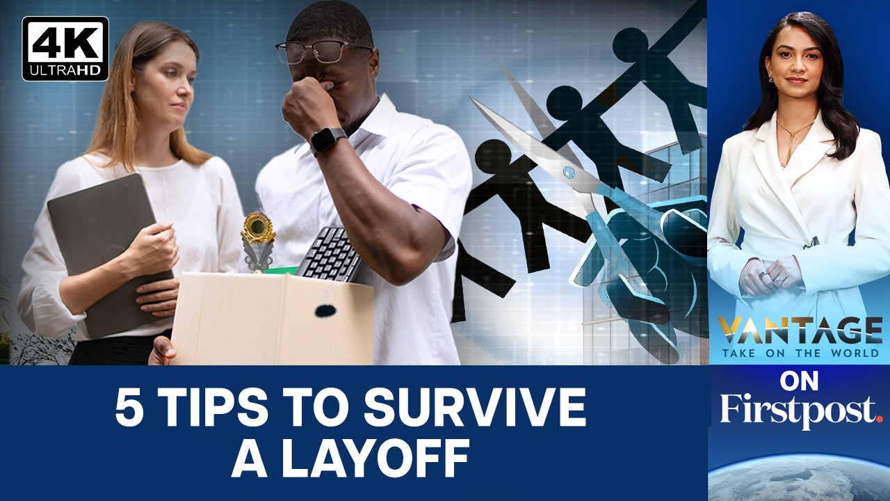 Cognizant, Coinbase, PayPal Announce Job Cuts; How to Survive Layoffs? | Vantage on Firstpost | N18G