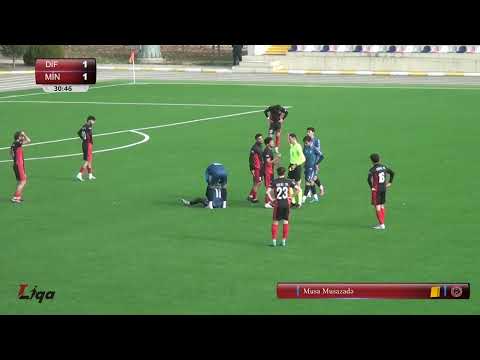 I Liqa 2025/2026 mövsümü XI tur “Difai” 1–1 “Mingəçevir”