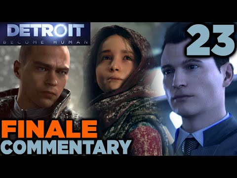 Detroit Become Human Walkthrough Part 23 - All Stories Must End: Will Androids Become Human?
