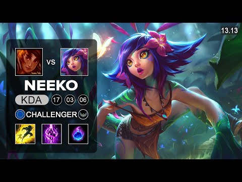 Caps Neeko vs Taliyah Mid - EUW Challenger - Patch 13.13 Season 13