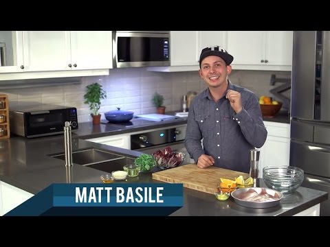 Panasonic CIO – Grilled Radicchio and Red Snapper Salad